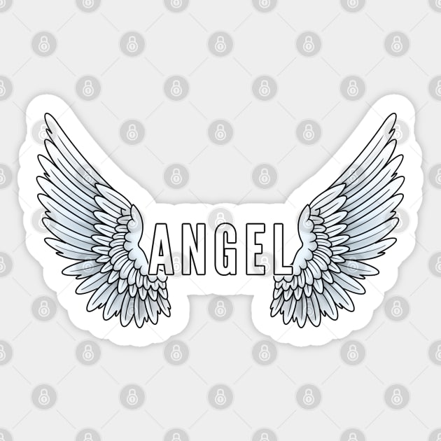 Angel Sticker by Ivetastic